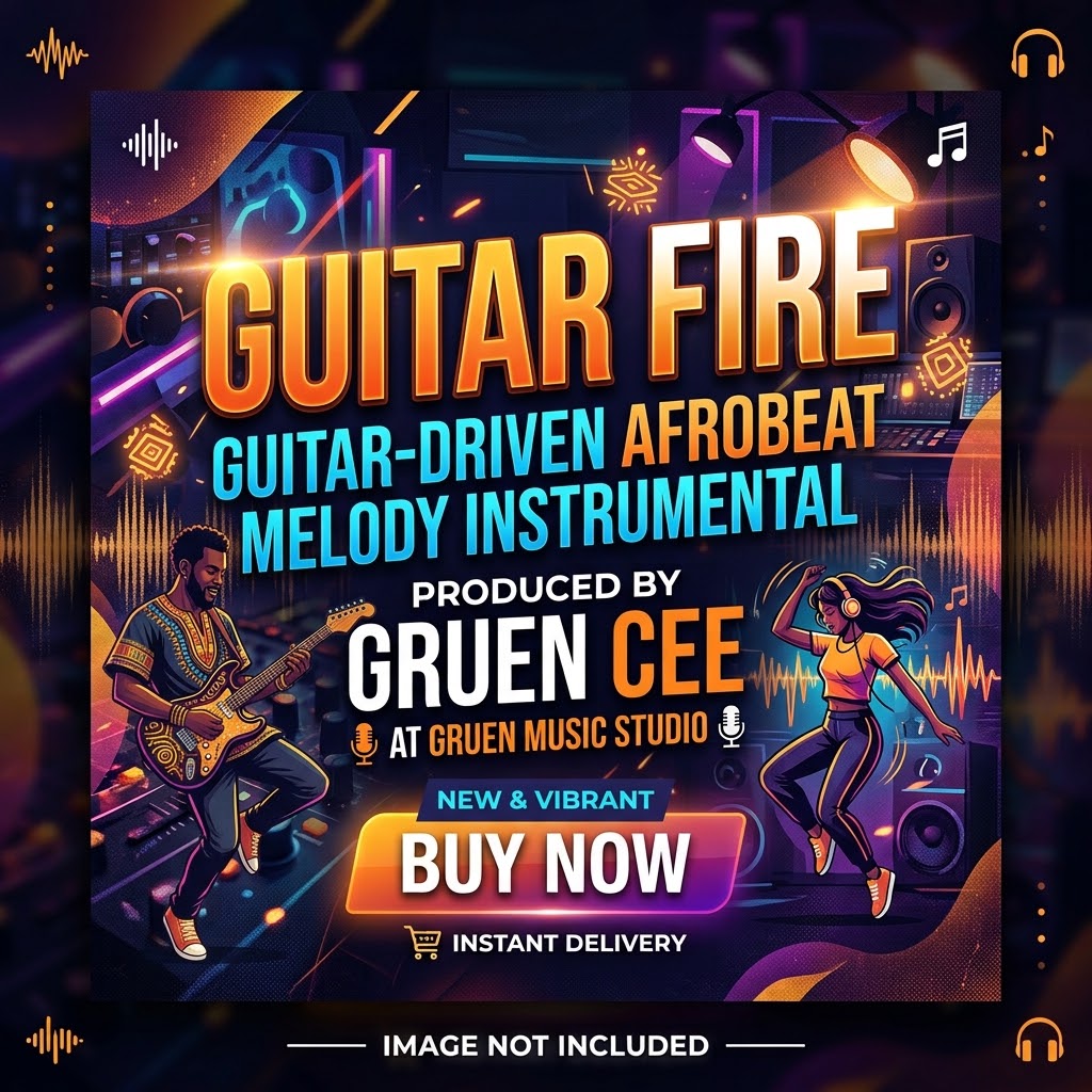 Guitar fire instrumental cover art